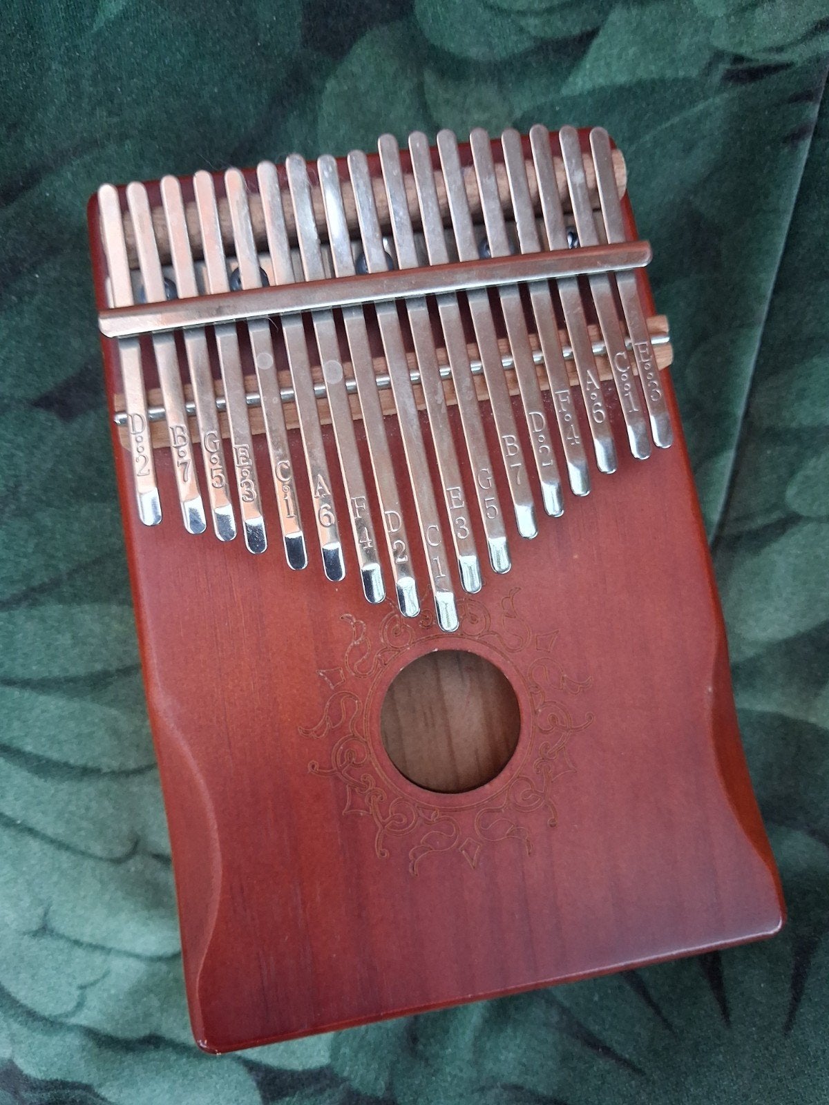 Mooie Kalimba met 17 toetsen, Ophalen of Verzenden, Gebruikt
