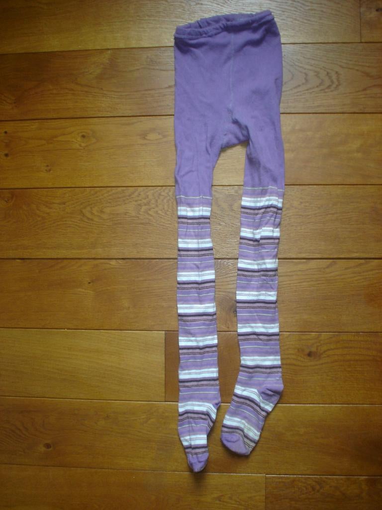 lila gestreepte maillot, maat 146/152, Overige typen, Zo goed als nieuw, Hema, Verzenden