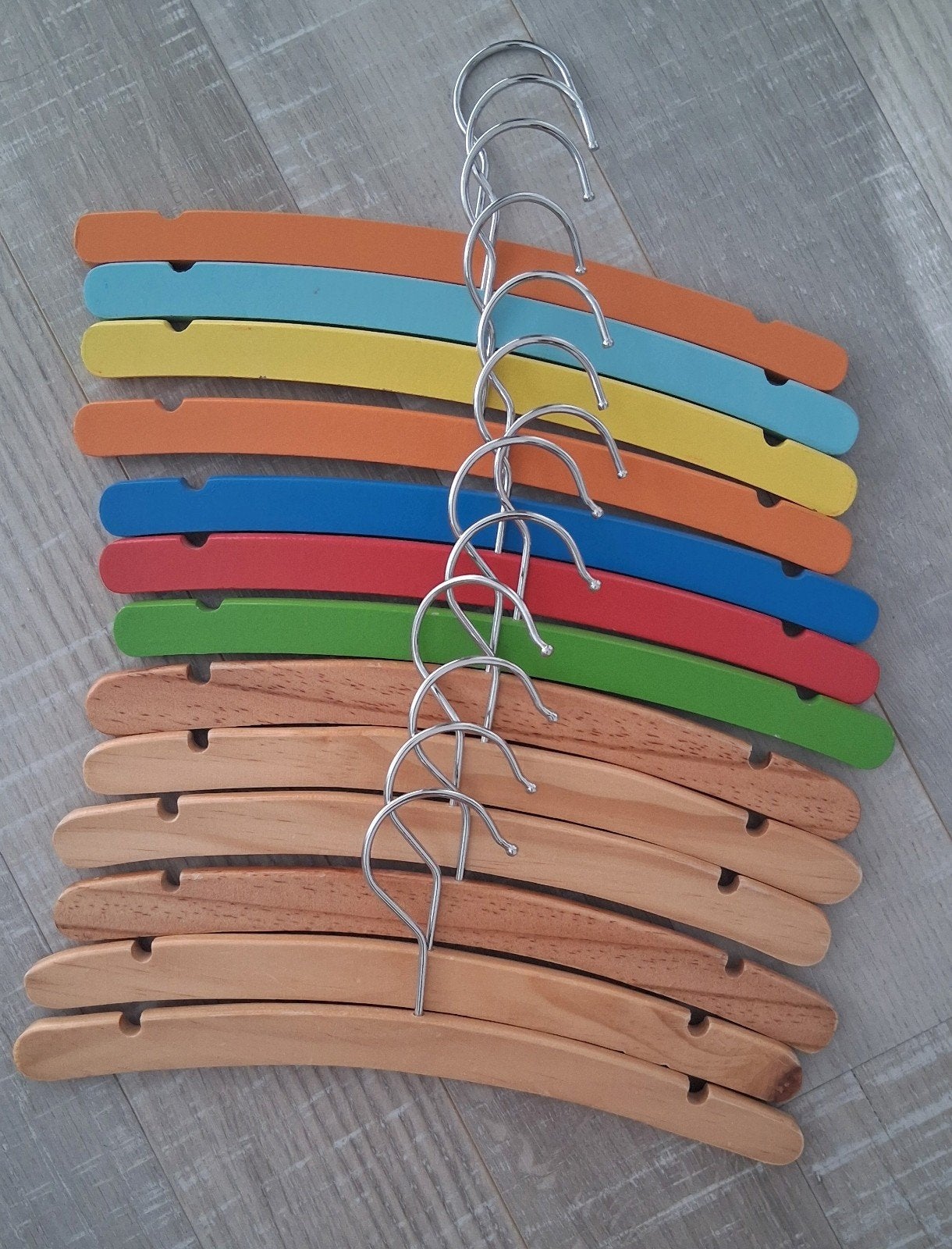 Houten kledinghangers, Ophalen of Verzenden, Gebruikt