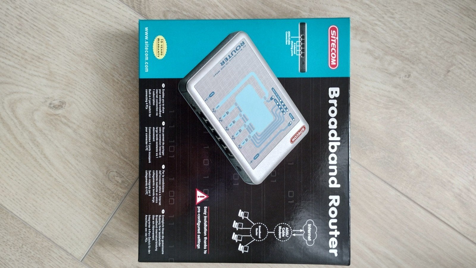 Sitecom Broadband Router DC-202, Ophalen, Sitecom