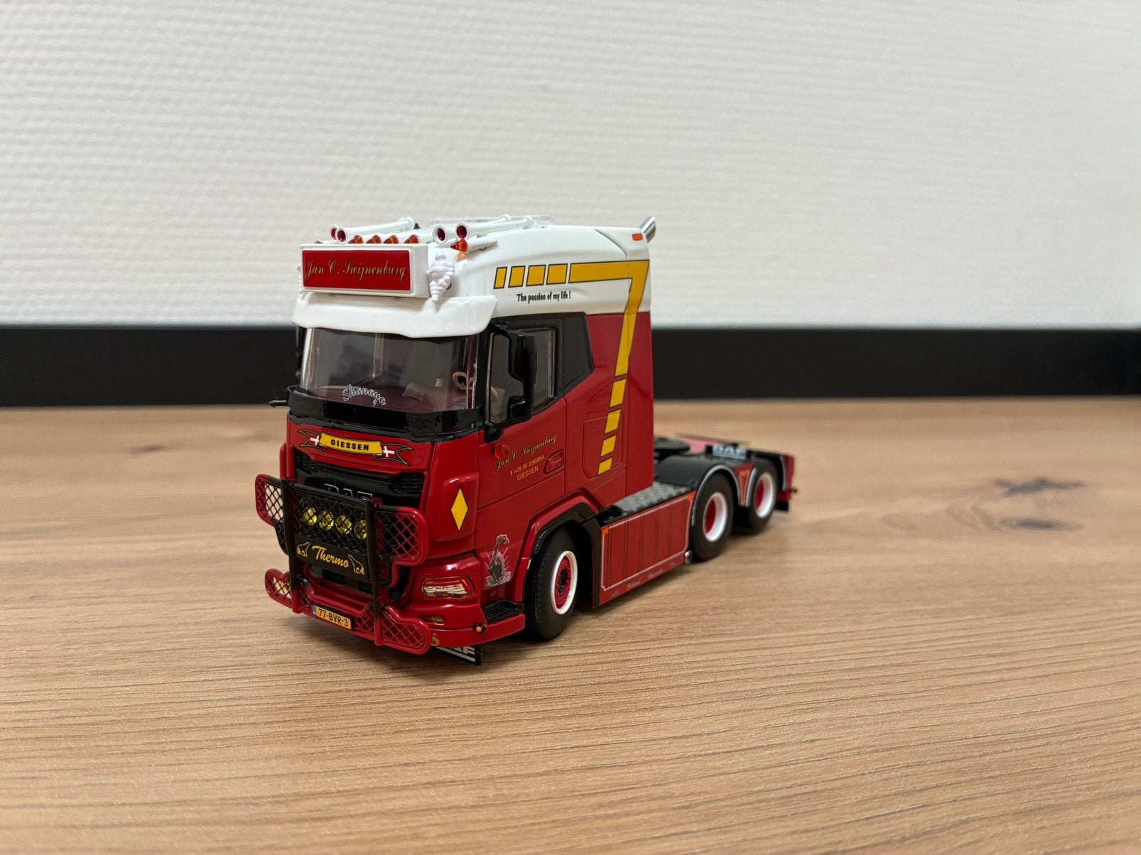 Wsi model daf swijnenburg, Ophalen of Verzenden, Zo goed als nieuw, Bus of Vrachtwagen, Wsi