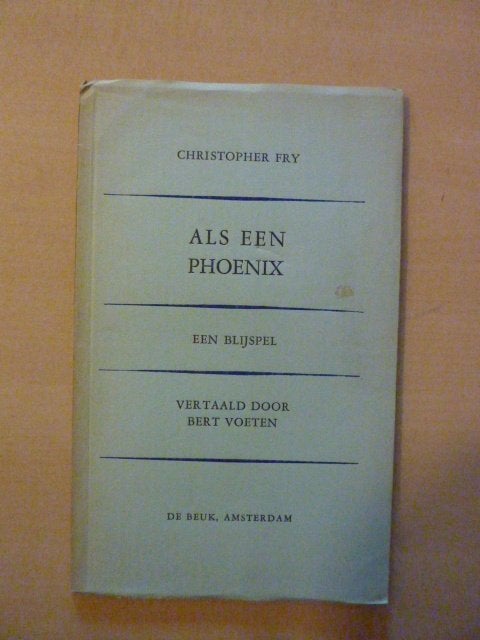 Christopher Frey - Als een phoenix blijspel, Verzenden, Gelezen, Cabaret
