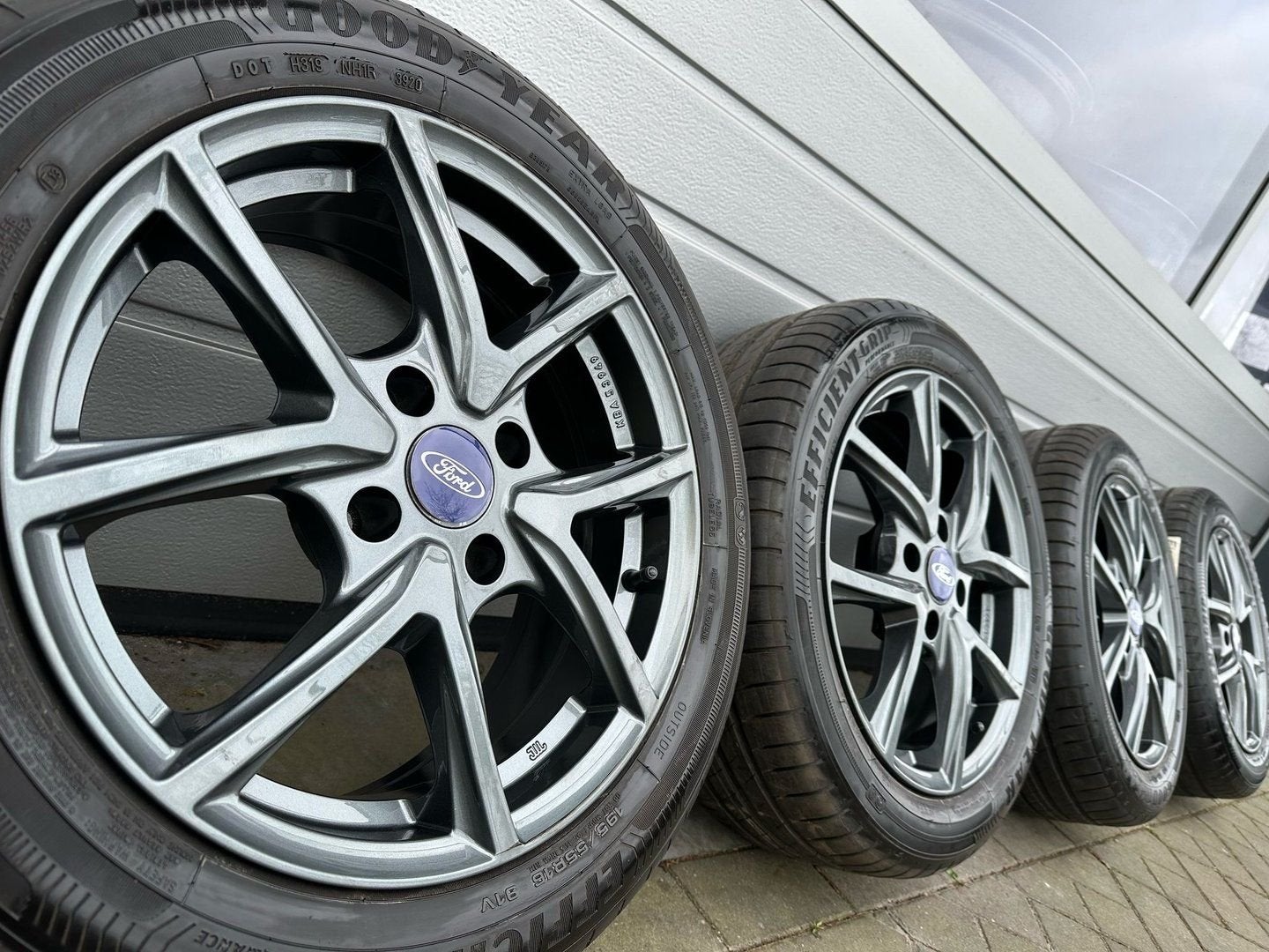 16 inch Ford Fiesta B479 Fusion B Max velgen zomerbanden, Auto-onderdelen, Banden en Velgen, -, Banden en Velgen, Nieuw, Ophalen of Verzenden