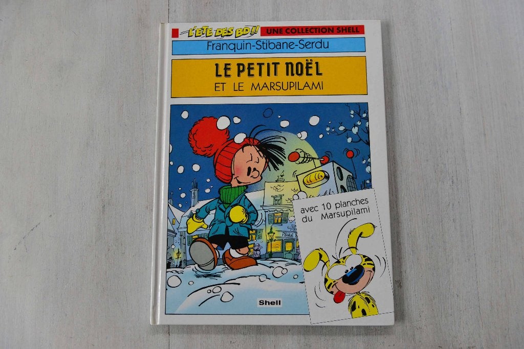 Le Petit Noel / et le Marsupilami HC une collection Shell, Eén stripboek, Verzenden, Zo goed als nieuw