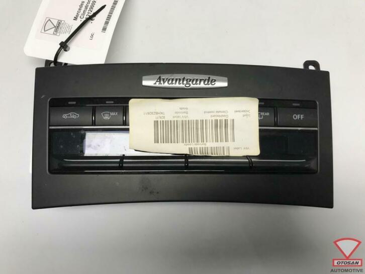 mercedes e klasse w212 climatronic paneel a2129009109
