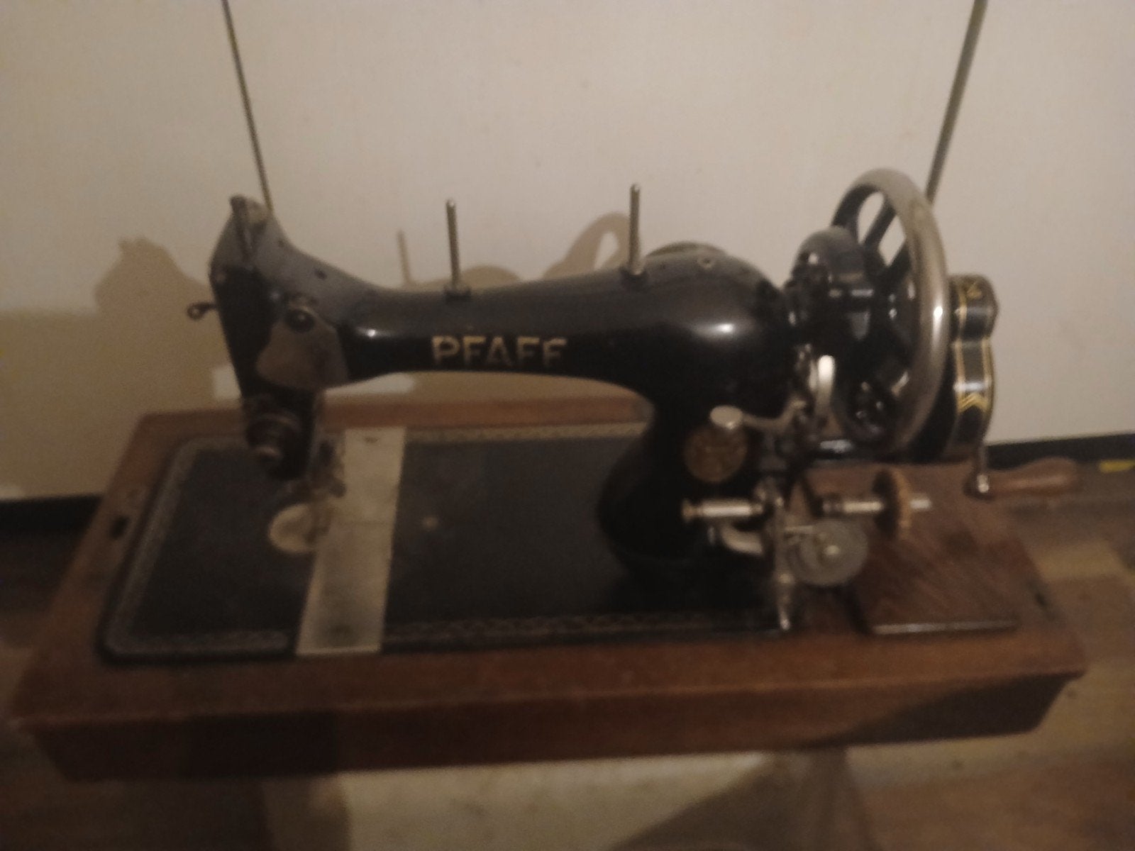 Antieke Pfaff Model 11 Naaimachine - Jaren '20/'30, Ophalen of Verzenden