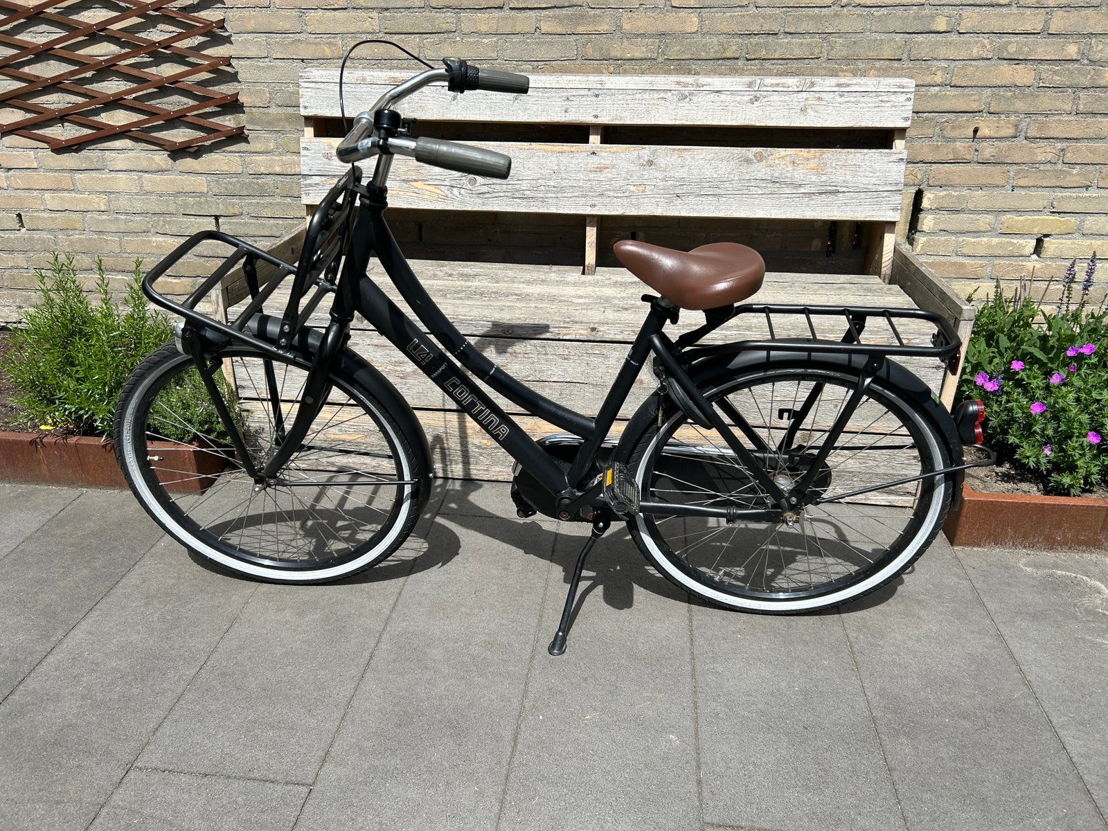 Cortina U4 Transportfiets - 24 inch, Terugtraprem, Versnellingen, Ophalen of Verzenden, Gebruikt