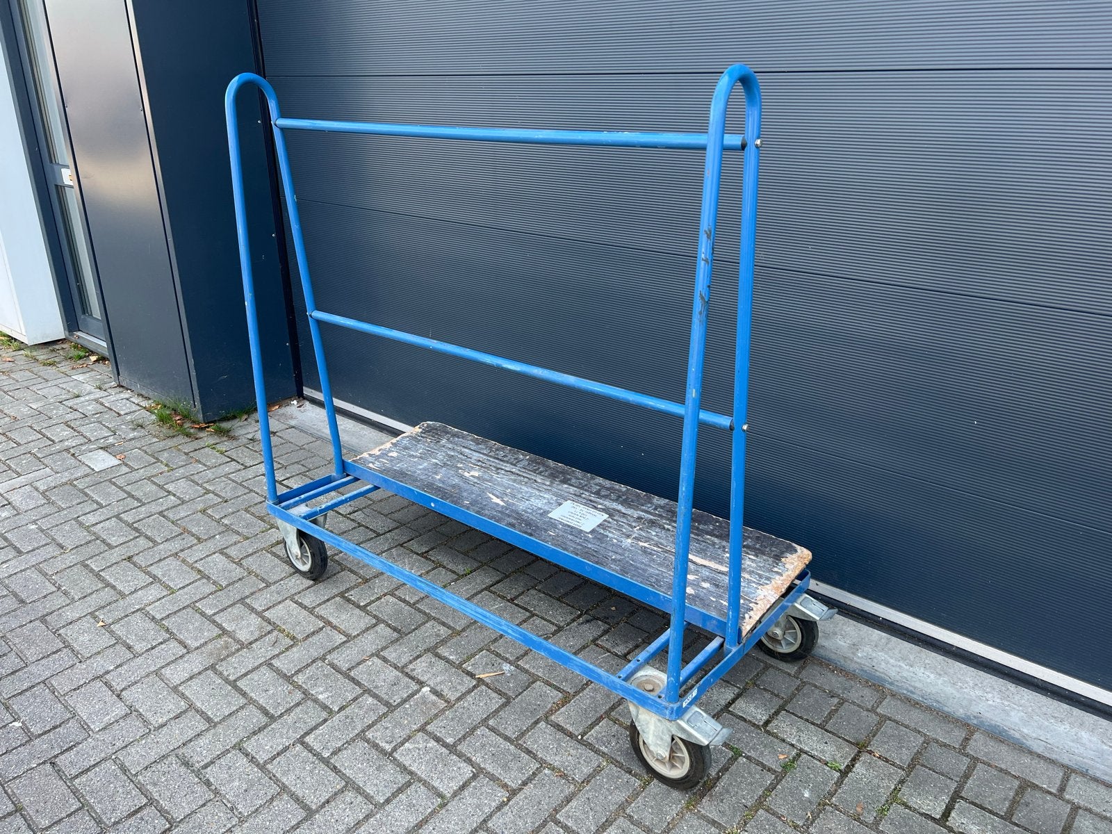 Stevige Platenkar - Ideaal voor transport van grote platen, Doe-het-zelf en Verbouw, Ophalen, Gebruikt