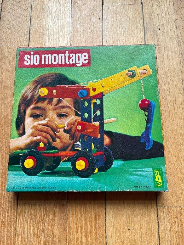 Sio Montage in originele doos met instructieboekje Doos 160, Ophalen of Verzenden, Gebruikt