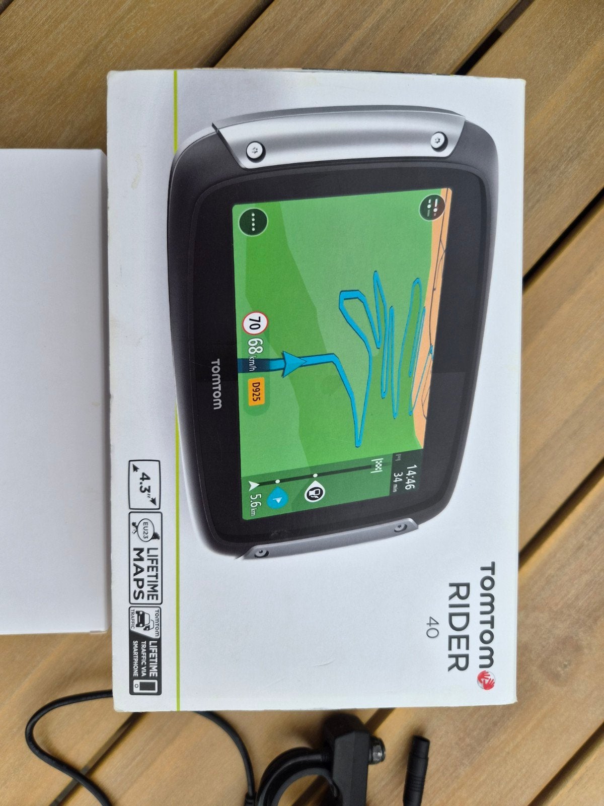 TomTom Rider 40 Motor GPS Navigatiesysteem, Motoren, Ophalen