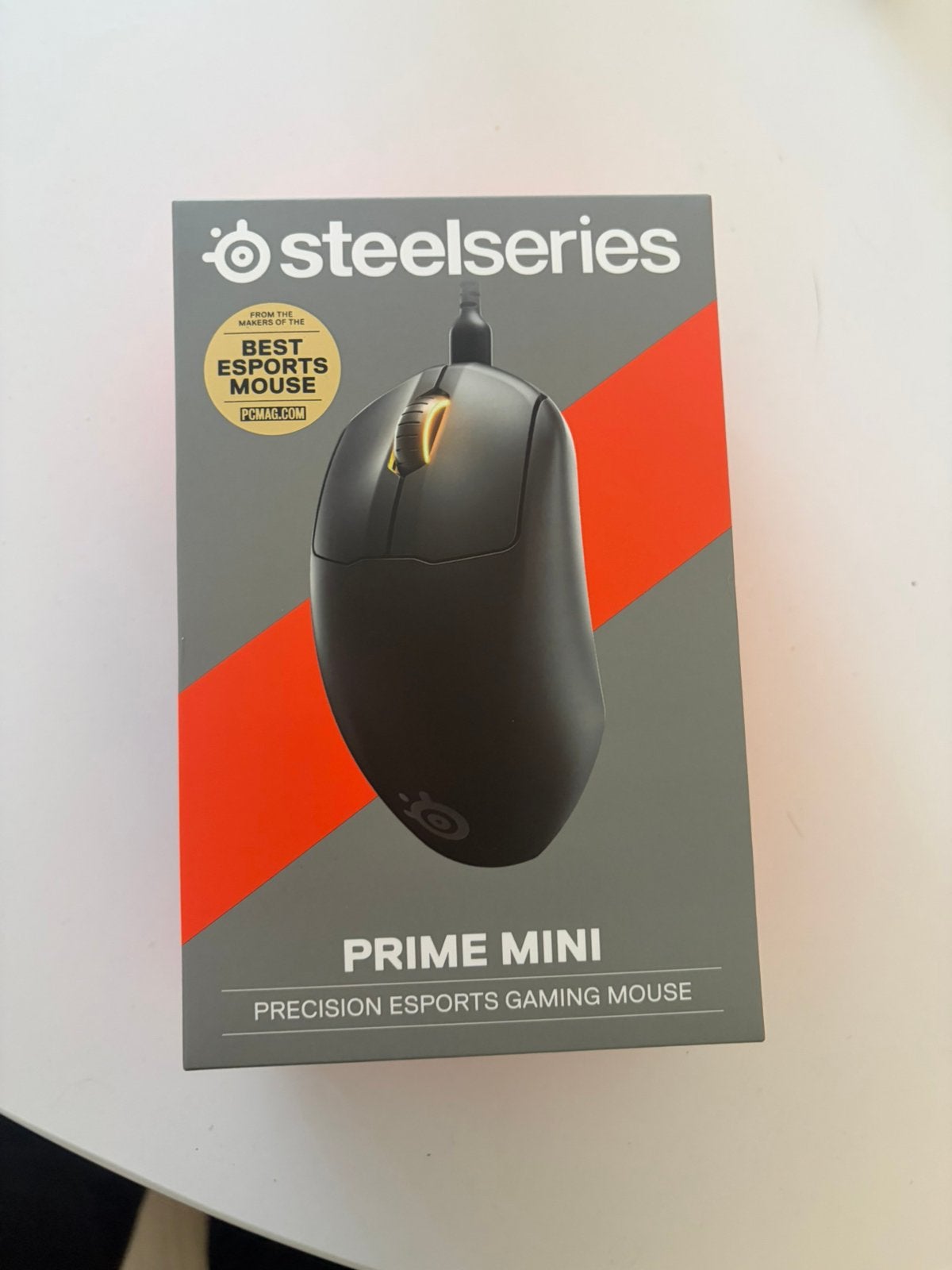 Steelseries prime mini muis, Computers en Software, Muizen, Ophalen, Zo goed als nieuw