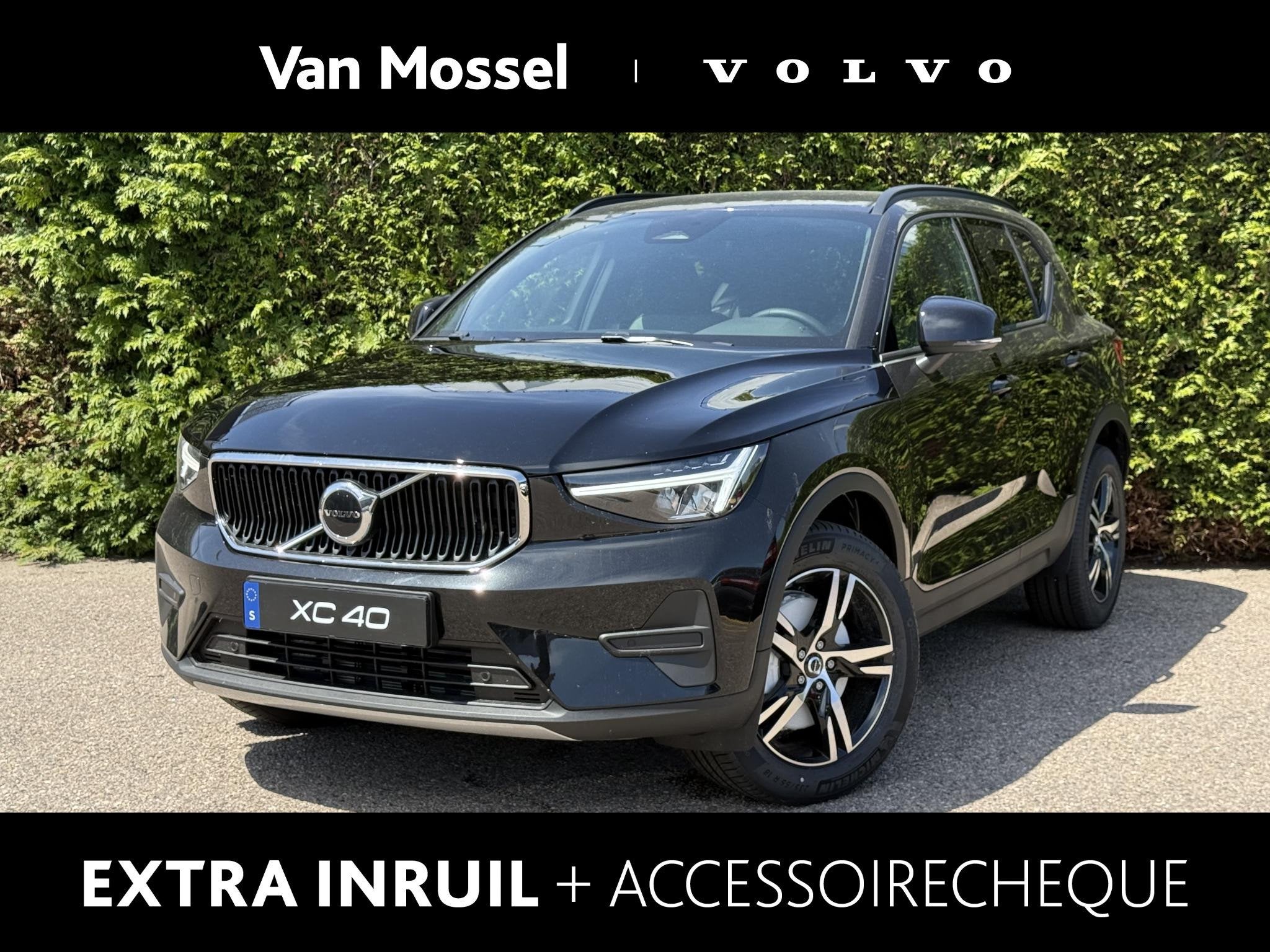 Volvo XC40 B4 Business Edition | Keyless | Bliss | Harman ka, 4 cilinders, Zwart, Bedrijf, SUV of Terreinwagen