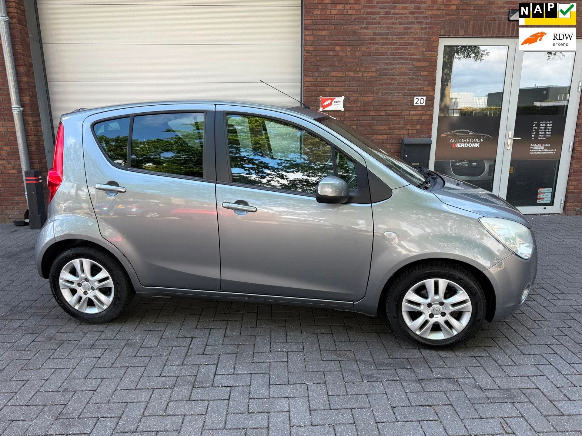Opel Agila 1.2 Edition|AUTOMAAT|AIRCO|NIEUWE APK, Stof, 4 cilinders, Origineel Nederlands, Bedrijf