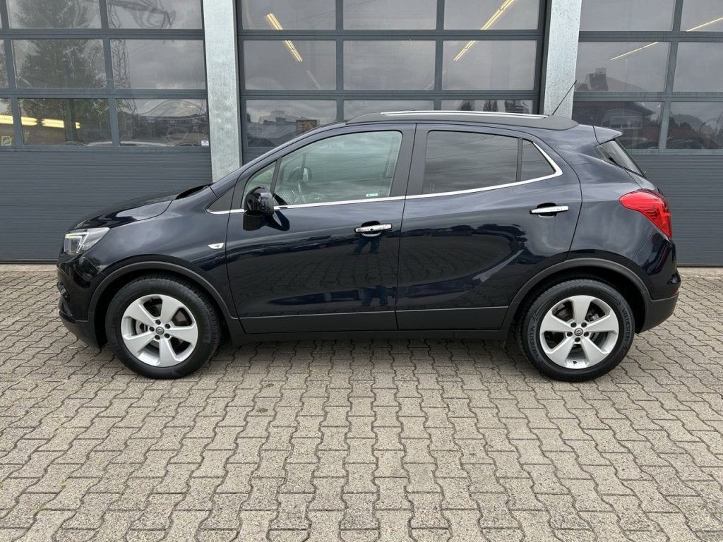 Opel Mokka X 1.4 Turbo 140pk Innovation, Voorwielaandrijving, Gebruikt, Zwart, Blauw