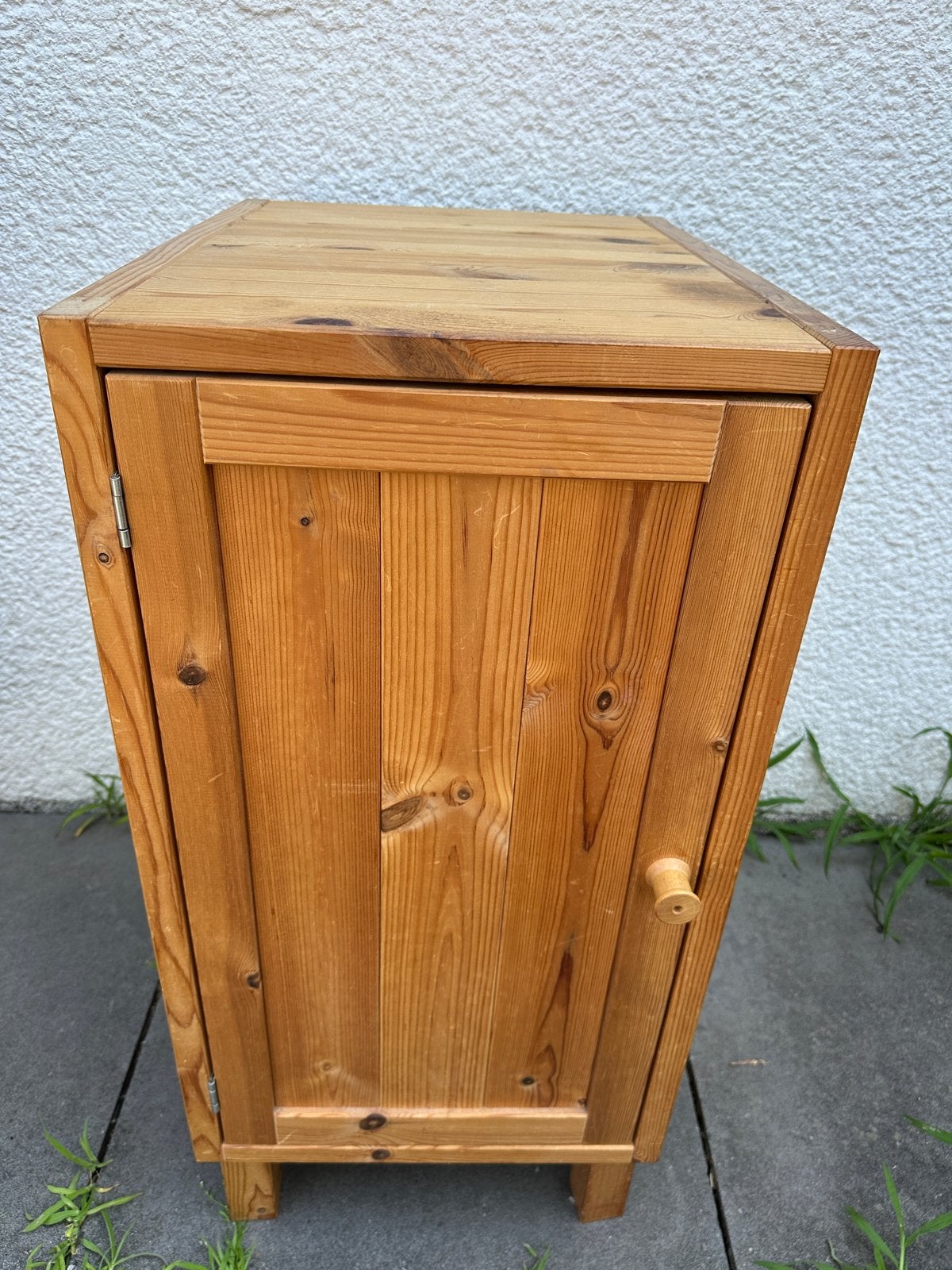 Houten kastje met 1 schap, Ophalen, Zo goed als nieuw