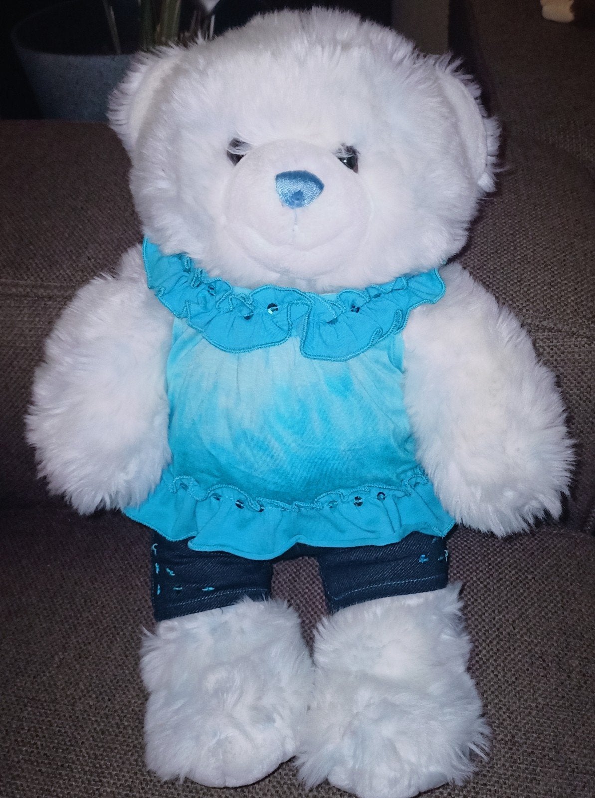 Build a bear., Beer, Zo goed als nieuw, Middelgroot (20 tot 80 cm), Build a Bear