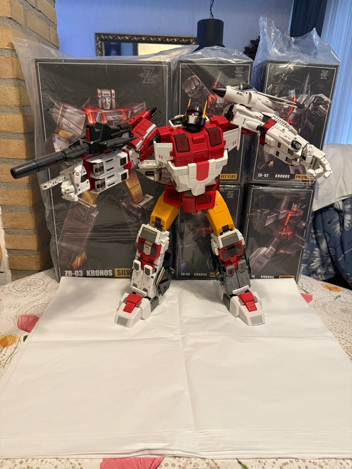 Transformer zeta Masterpiece superion, Verzamelen, Transformers, G1, Ophalen of Verzenden, Zo goed als nieuw