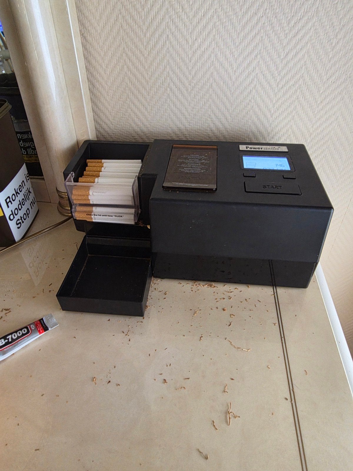 PowerMatic 5 sigarettenmaker, Verzamelen, Ophalen of Verzenden, Gebruikt, Overige typen