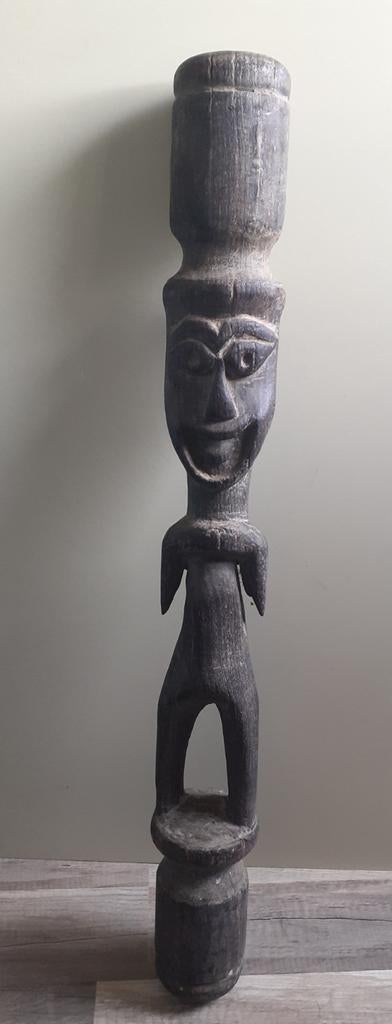 Hardhouten Tribal, Native Art beeld, Ophalen of Verzenden