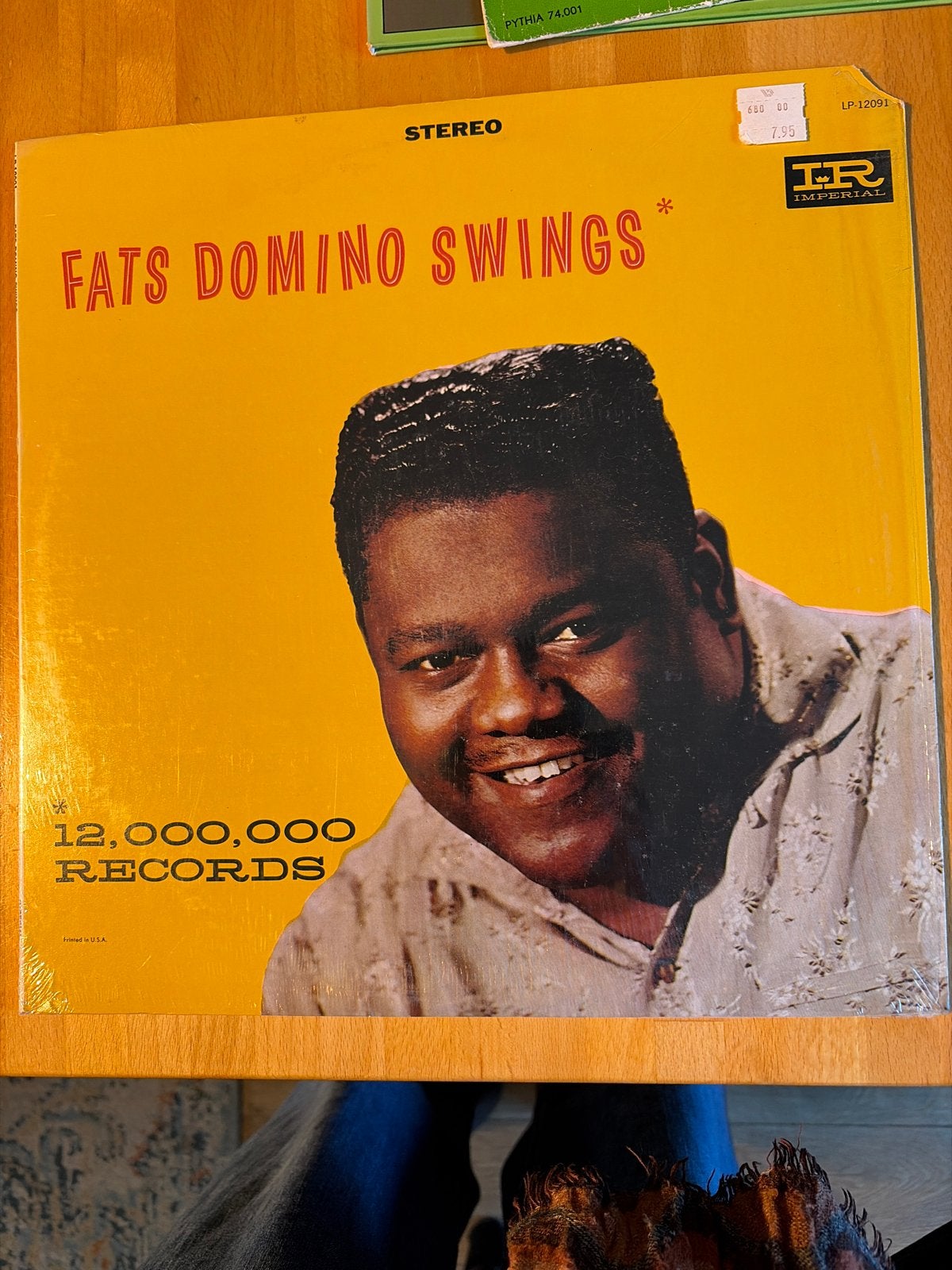 Fats Domino Swings LP - Vintage Pop/Rock Vinyl, LP, Gebruikt, Pop, Ophalen of Verzenden