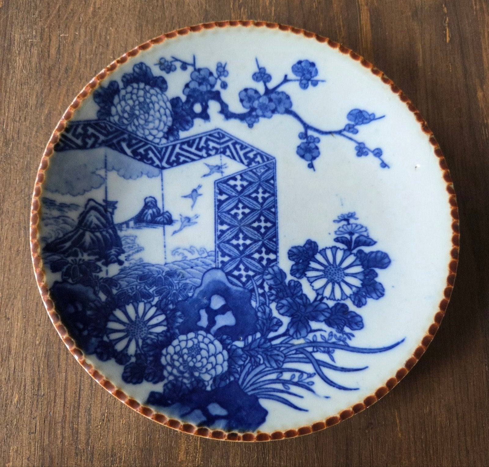 Japanse Igezara bord, Ophalen of Verzenden