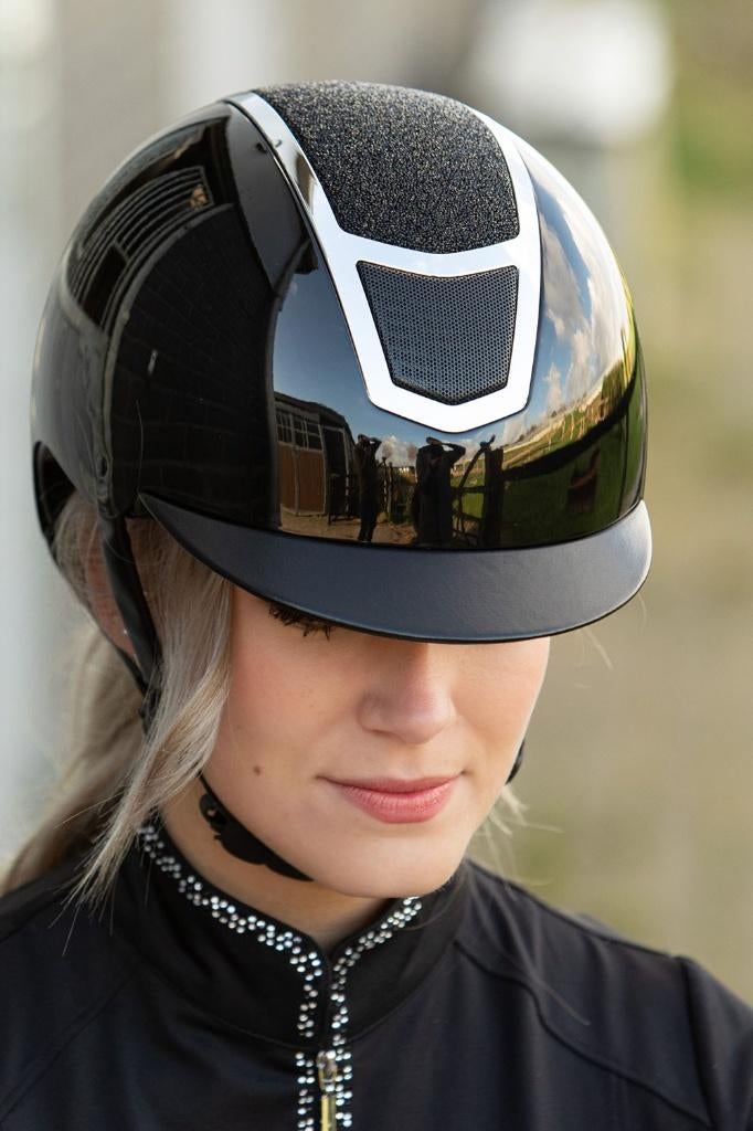 Harry's Horse Cap Matterhorn Sparkle 53-55, 56-58, 59-61 cm, Dieren en Toebehoren, Paardrijkleding, Nieuw, Ophalen of Verzenden