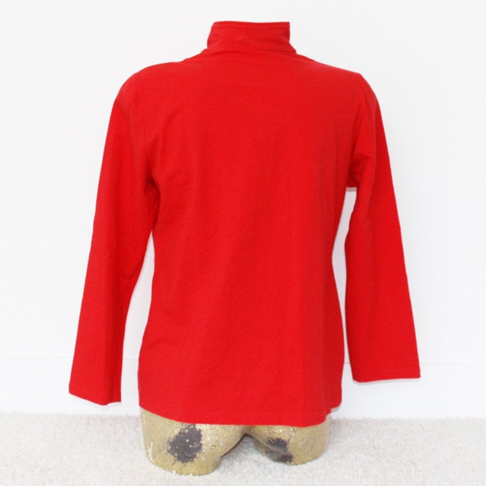 Rood Vestje Nanso (L) - 60 € 35,-, Kleding | Dames, Nanso, Maat 42/44 (L), Ophalen of Verzenden, Zo goed als nieuw