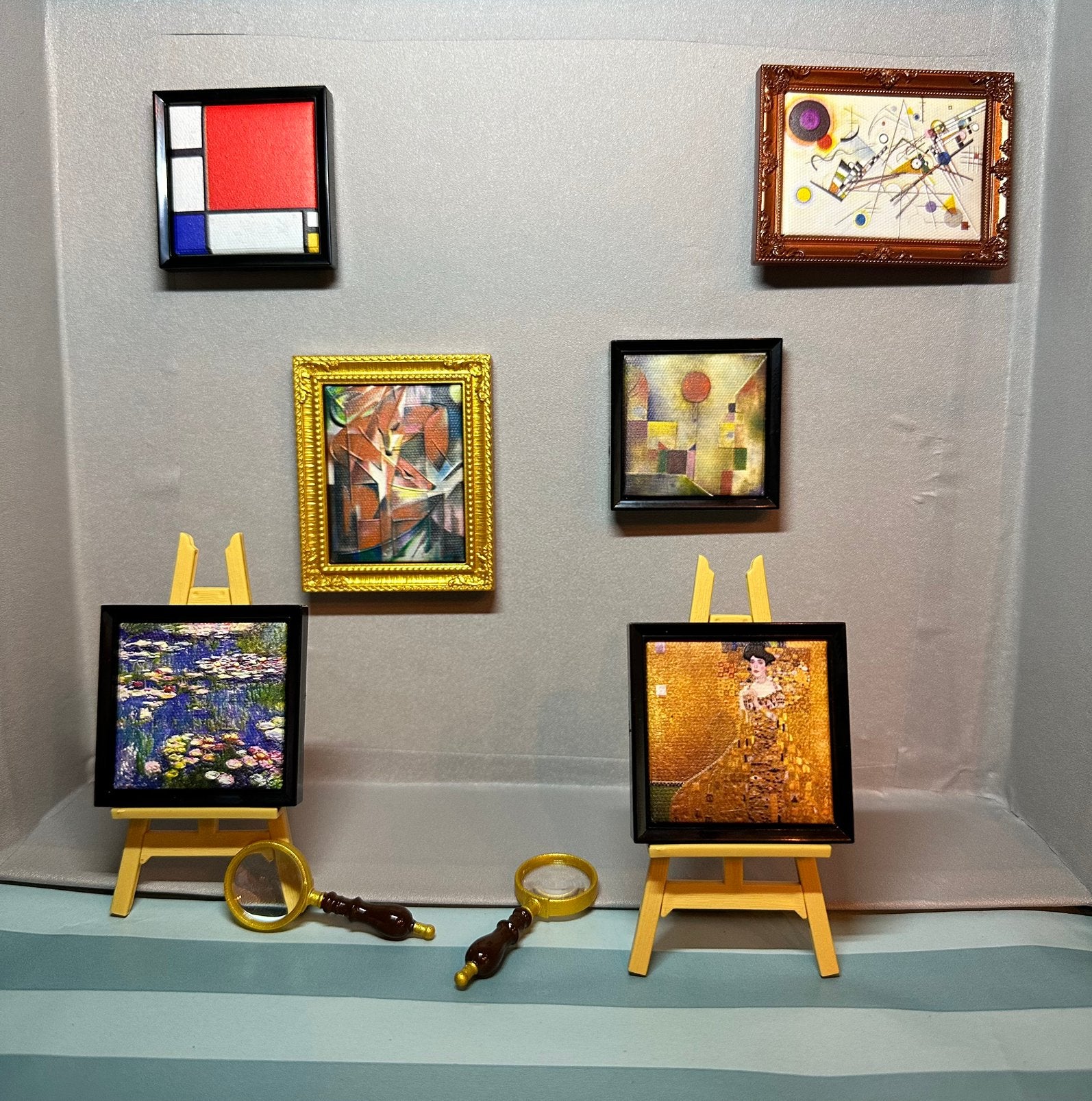 Mini Brands Masterpieces - Abstracte & Moderne kunst SET!