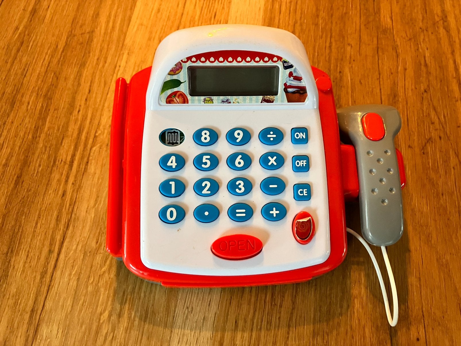 Kinder speelgoed kassa, Telecommunicatie, Vaste telefoons | Niet Draadloos, Ophalen of Verzenden, Gebruikt
