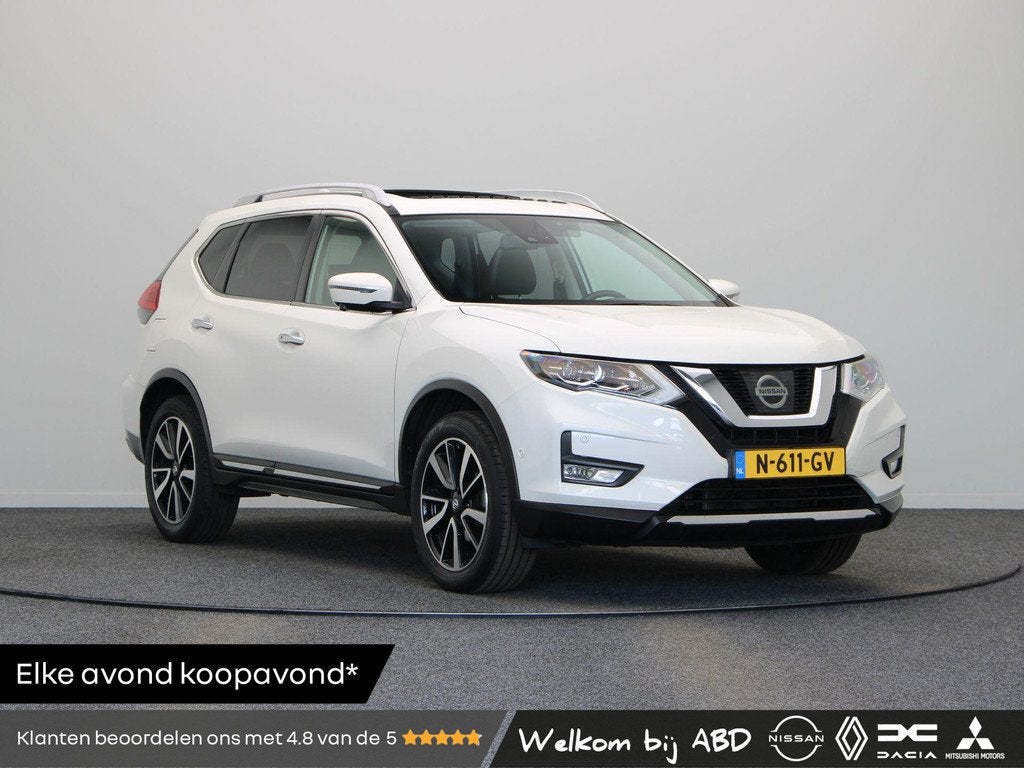 Nissan X-Trail 1.6 DIG-T Tekna | Leder | Stoelverwarming | P, Auto's, Nissan, Bedrijf, Te koop, X-Trail, 360° camera, ABS, Adaptieve lichten