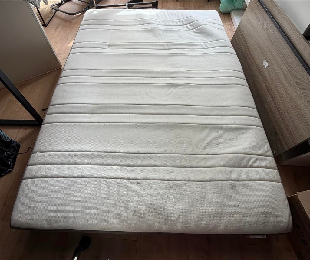 IKEA HÖVÅG matras 140x200 - stevig/zacht, Gebruikt, Tweepersoons, Matras, 200 cm