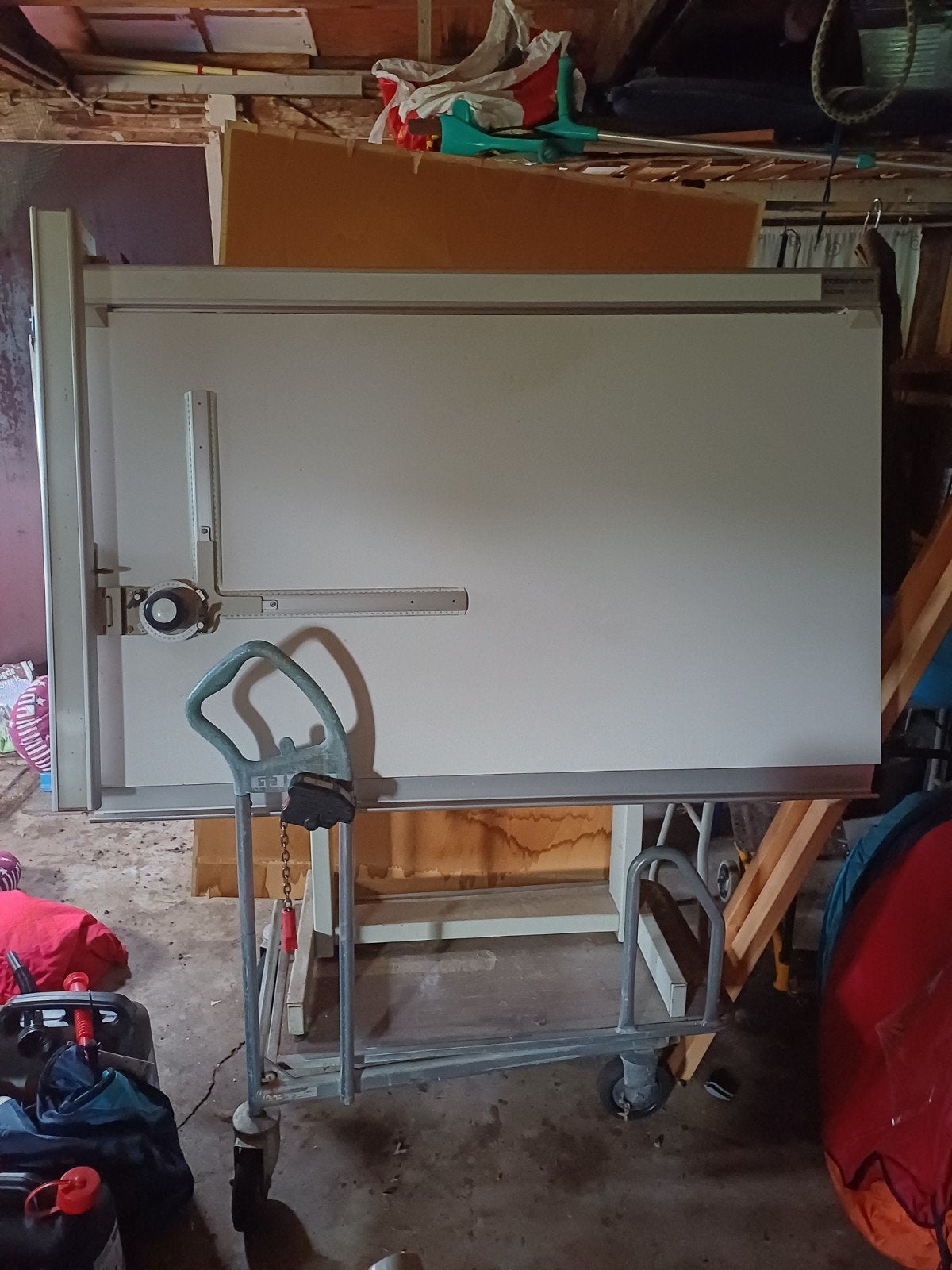 Tekentafel REISS PERFECT ROBOTRON, Doe-het-zelf en Verbouw, Tekentafels, Ophalen of Verzenden, Gebruikt, 130 tot 150 cm