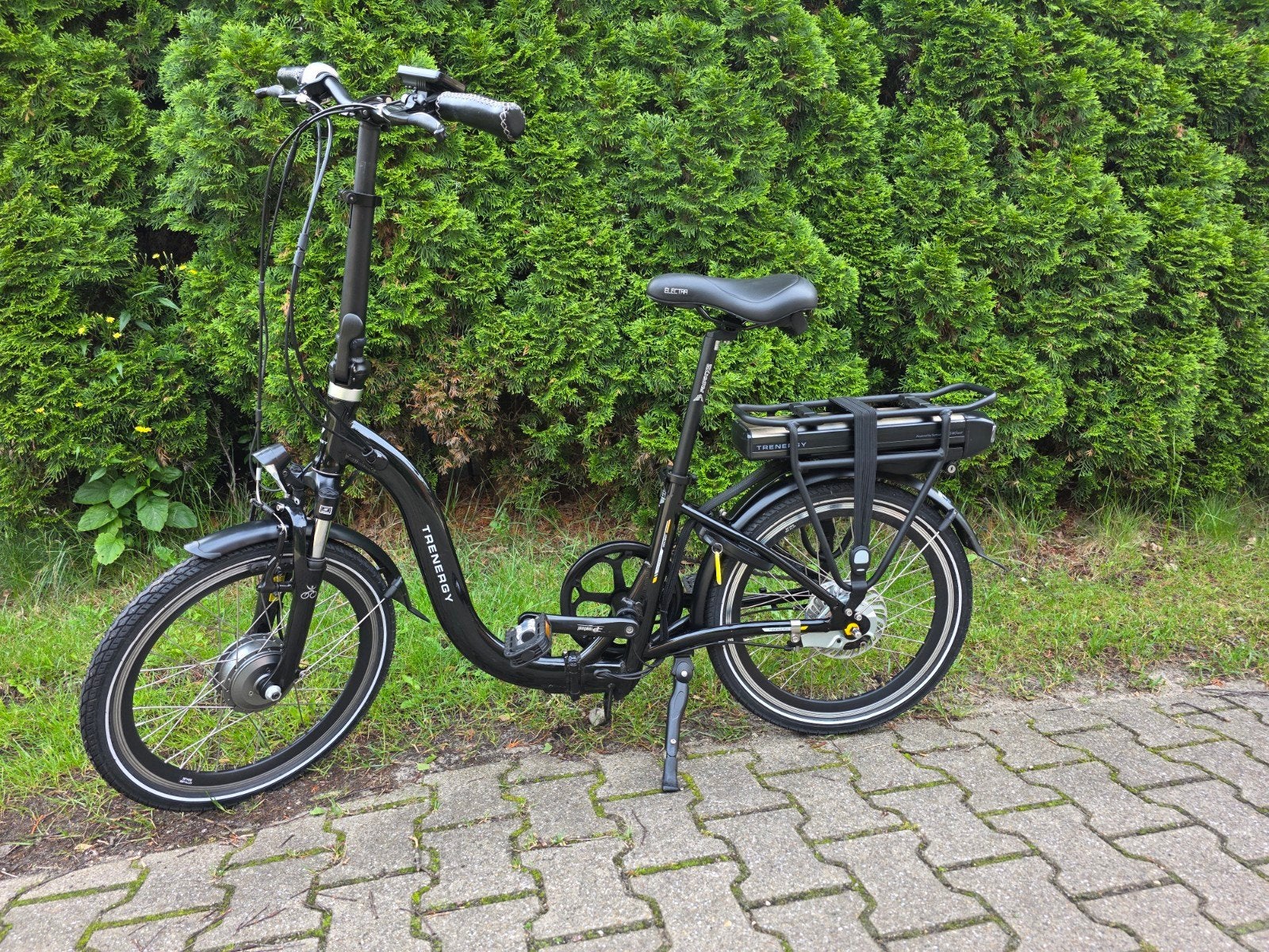 Trenergy Holyday opvouwbare elektrische fiets vouwfiets, 20 inch of meer, Versnellingen, Zo goed als nieuw, Totaal opvouwbaar
