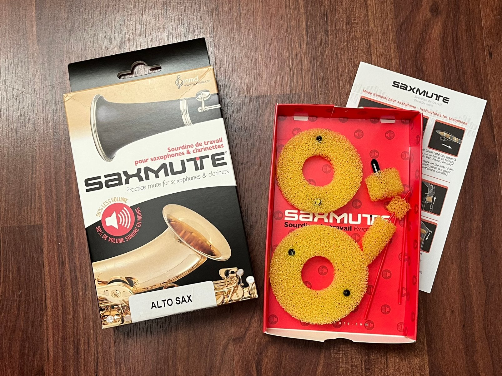 Saxmute Alt sax, Ophalen of Verzenden, Zo goed als nieuw, Alt