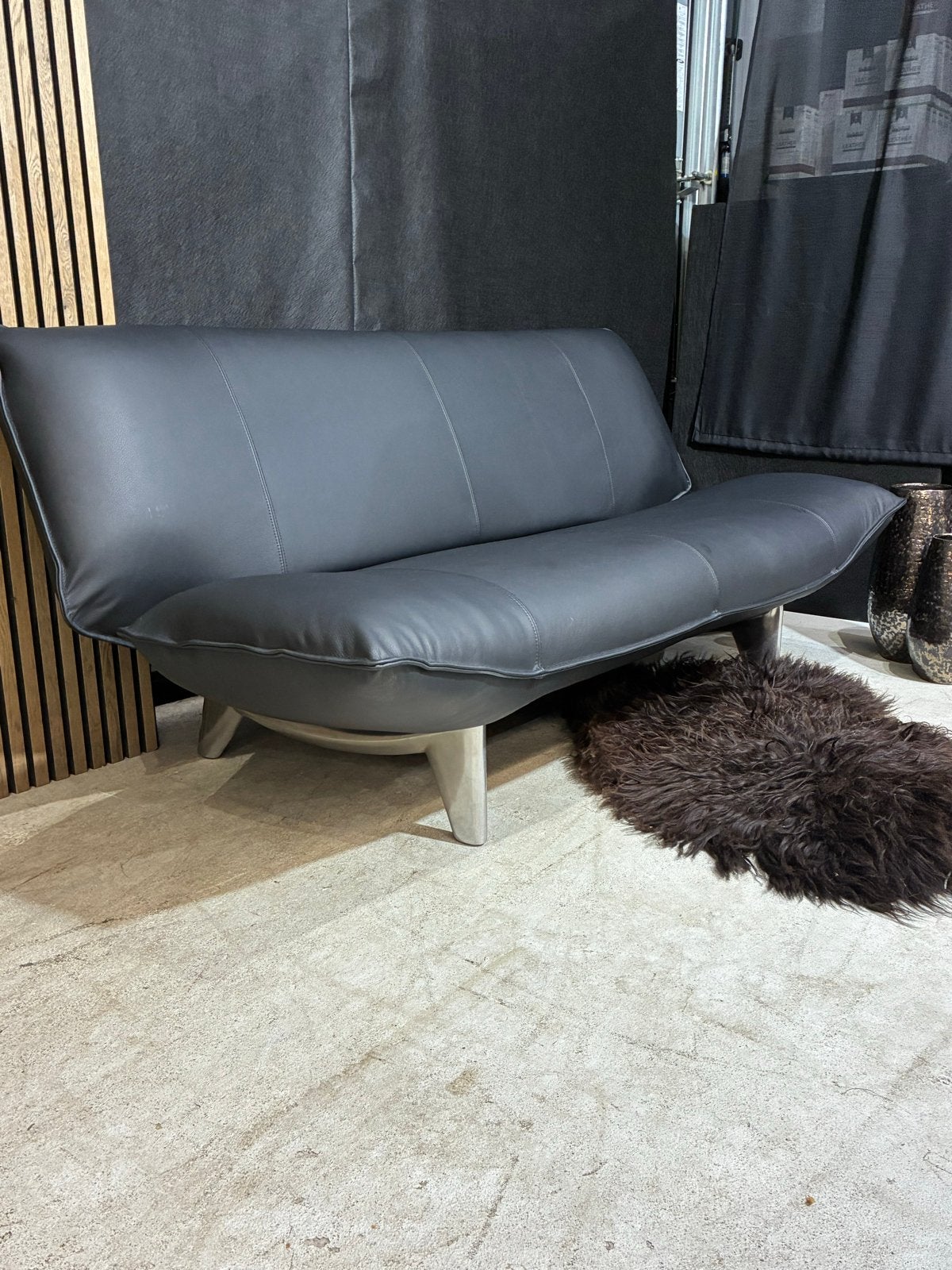 ACTIE! Leolux Tango 2-zitsbank - Nieuw leer, Ophalen, Leolux, ., 150 tot 200 cm