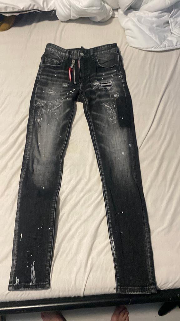 Dsquared jeans maat 28, Kleding | Heren, Ophalen, Zo goed als nieuw, Blauw, W32 (confectie 46) of kleiner