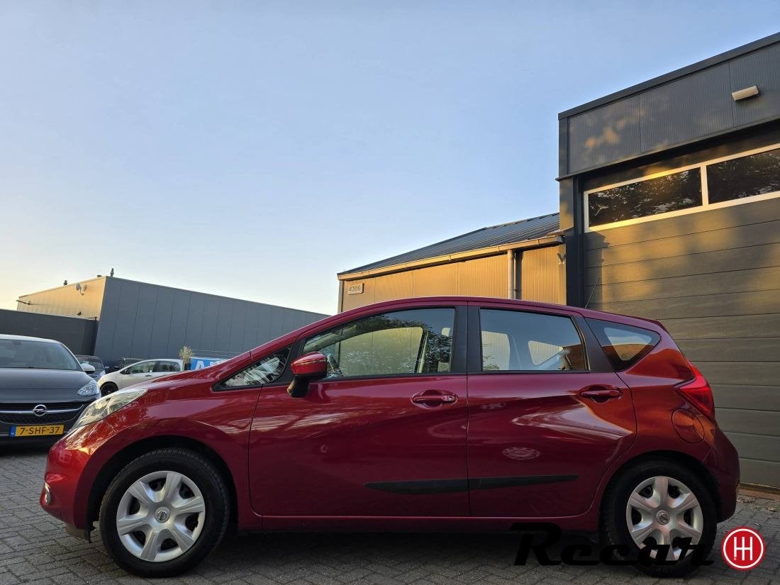 Nissan Note - 1.2 Acenta/1eEig/85Nap/Cruise/Apk8-4-27, Auto's, Euro 5, 1198 cc, 49 €/maand, Bedrijf