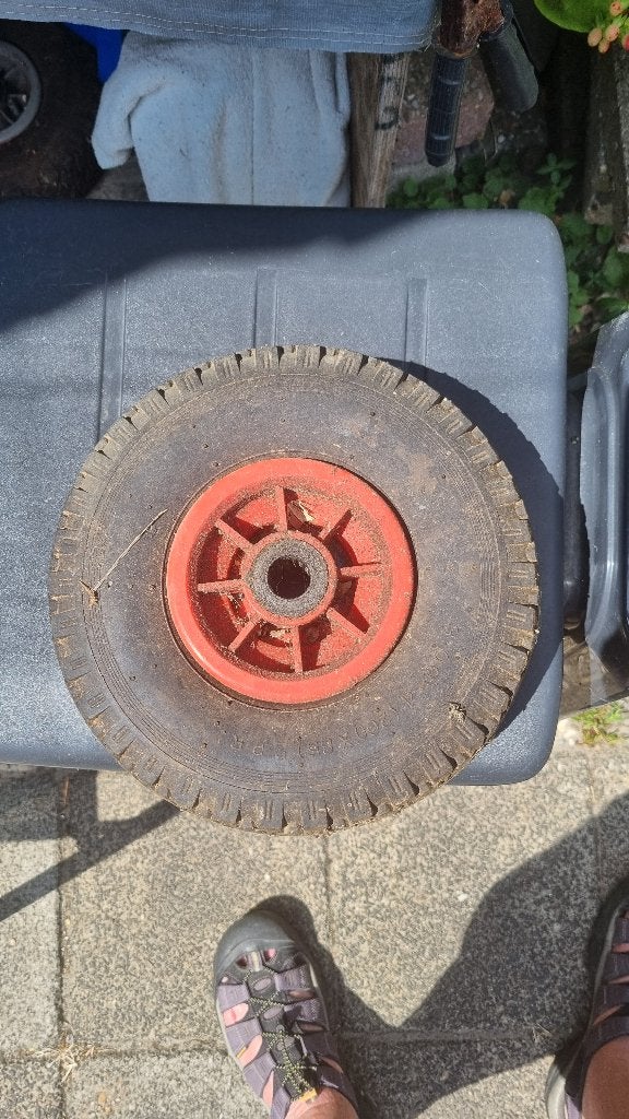 Bolderkar wielen met lagers (6 stuks), Ophalen of Verzenden, Gebruikt