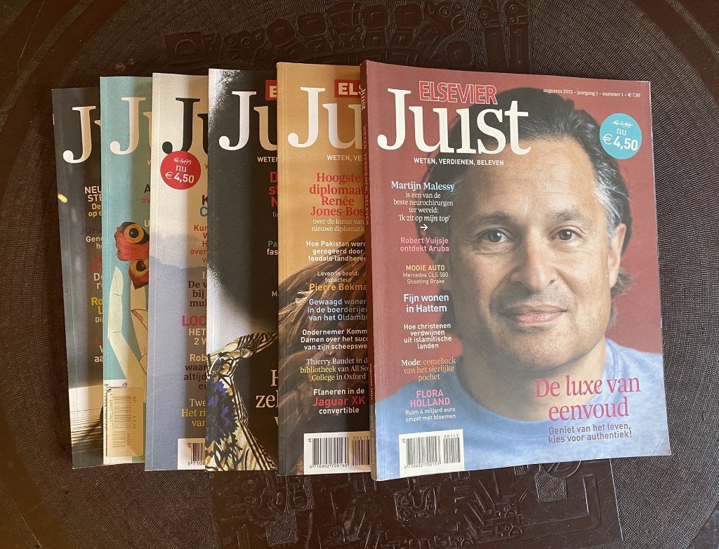 Elsevier 'Juist' (2013-2014), Boeken, Ophalen of Verzenden, Zo goed als nieuw, Glossy