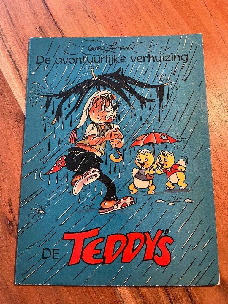 De Teddy’s - De avontuurlijke verhuizing 1958, Eén stripboek, Ophalen of Verzenden, Zo goed als nieuw