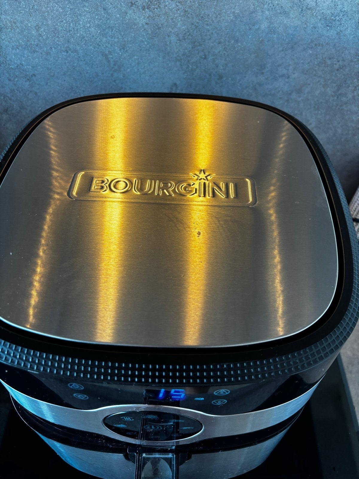 Bourgini Airfryer - gebruikt, Ophalen, Zo goed als nieuw, Airfryer, 1000 t/m 1499 gram