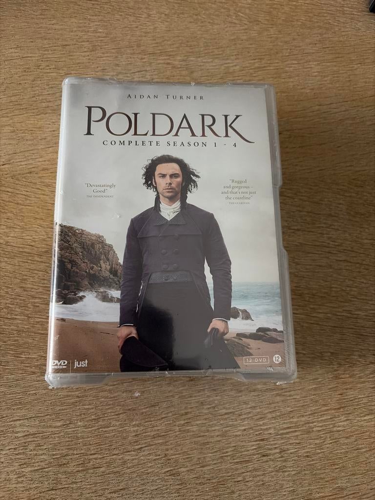 Poldark Complete Seizoen 1-4 DVD Boxset Aidan Turner, Cd's en Dvd's, Dvd's | Tv en Series, Boxset, Drama, Ophalen of Verzenden