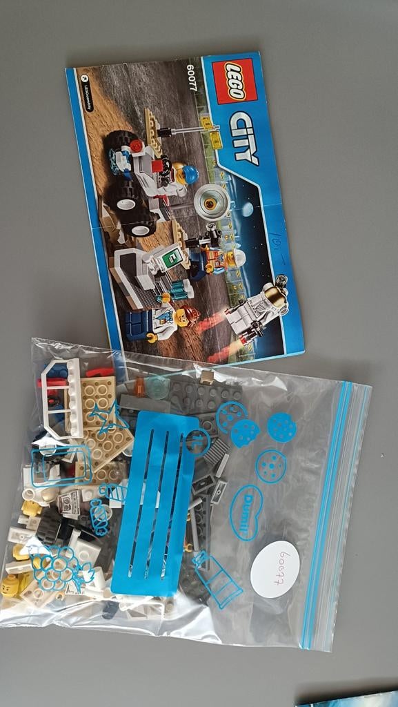 Lego City ruimtevaart starterset 60077, Ophalen of Verzenden