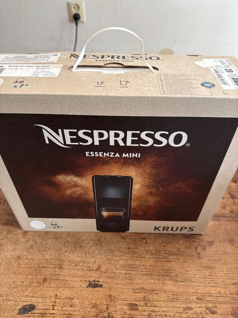 Krups Nespresso Essenza Mini XN1101 - Koffiecupmachine - Wit, -, -, Ophalen of Verzenden, Zo goed als nieuw