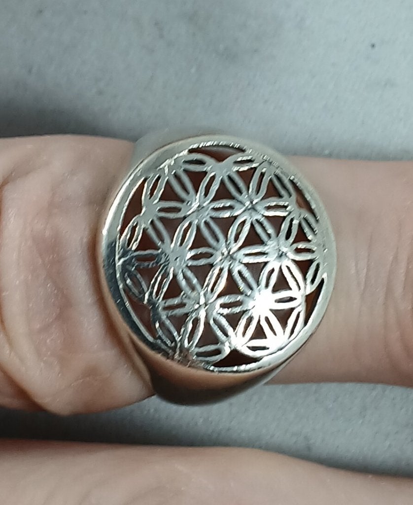 Zilveren fantasie ring 18,8mm 925 zilver, Gebruikt, Ophalen of Verzenden, https://www.zilverjuwelier.nl/winkel/zilveren-fantasie-ring-188mm-925-zilver/