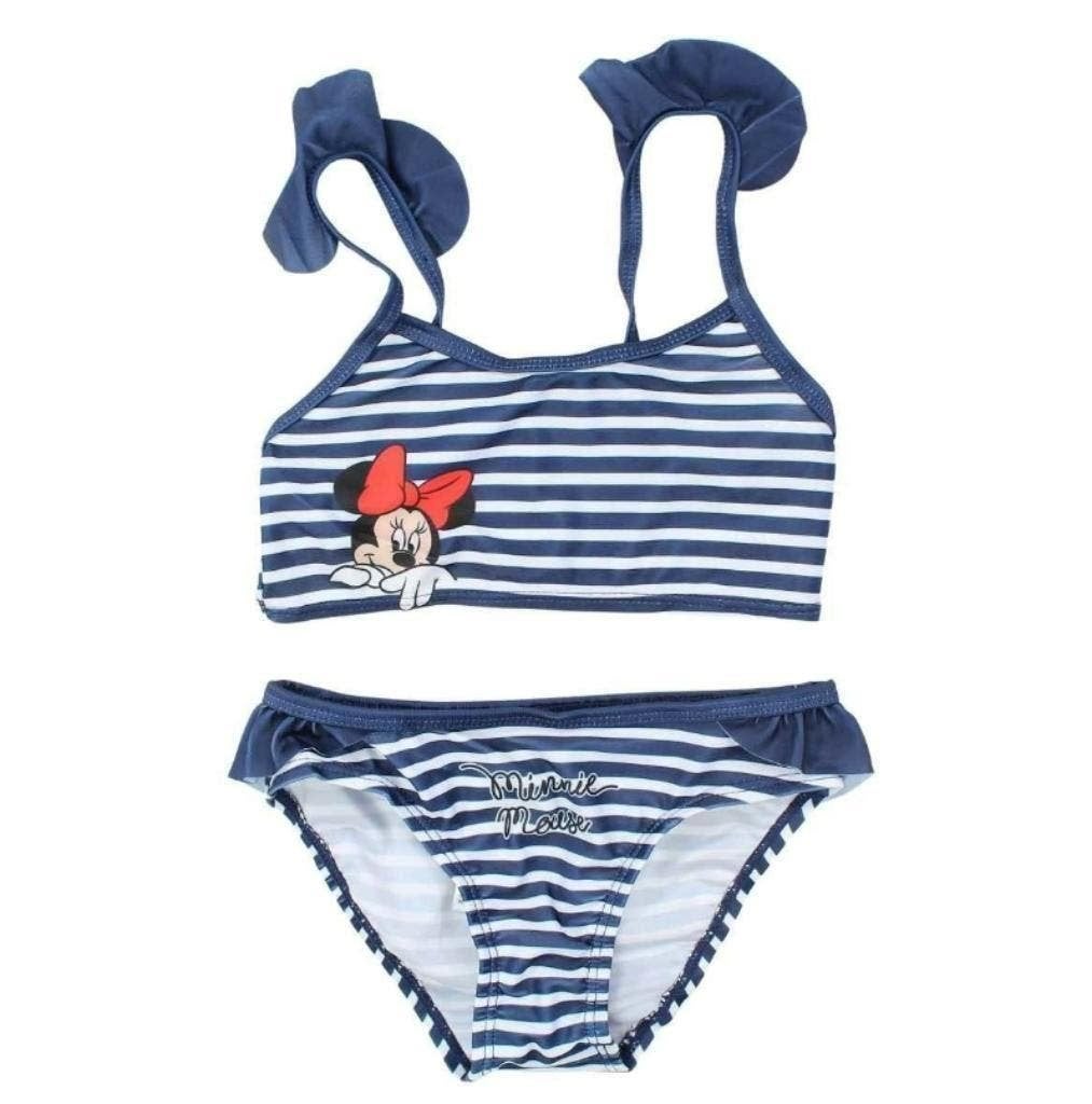 Minnie Mouse Bikini Marine - Maat 92/98 - 104/110 - 116/128, Kinderen en Baby's, Kinderkleding | Kinder-zwemkleding, Maat 116
