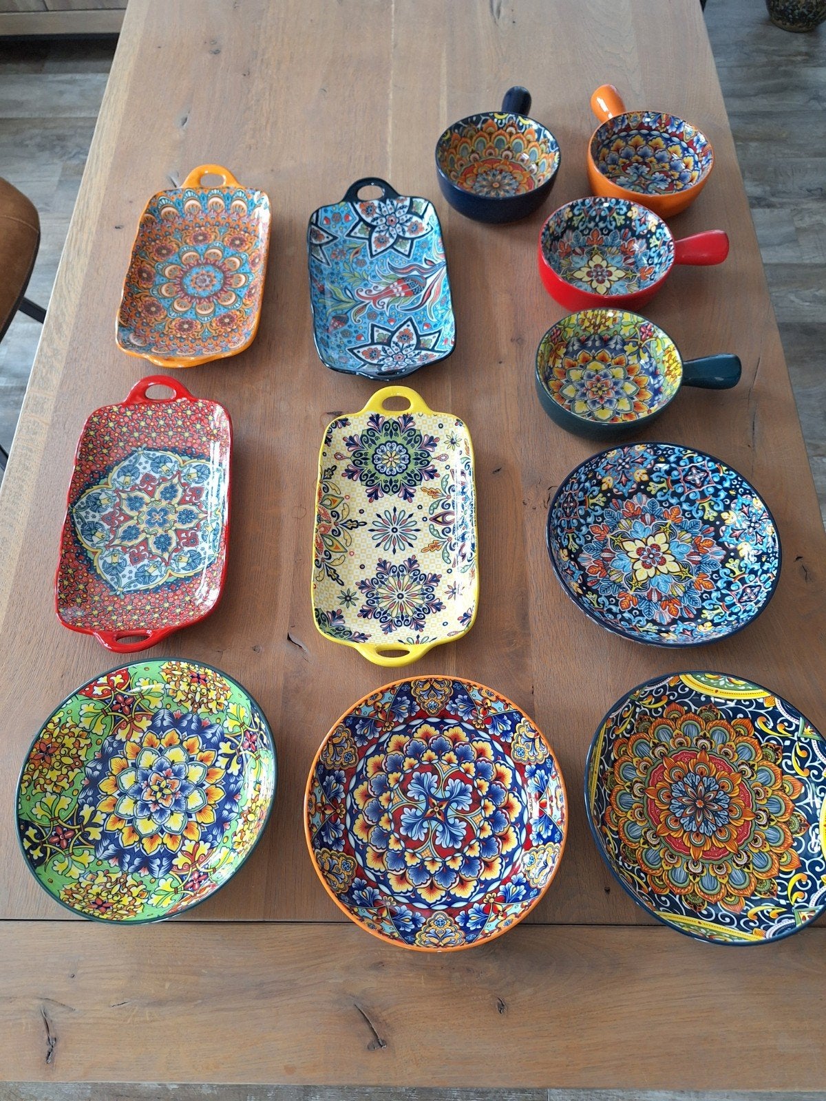 Vancasso Porselein Servies Set - Bohemian ophalen in Elburg., Ophalen, Overige merken, Nieuw, Overige stijlen