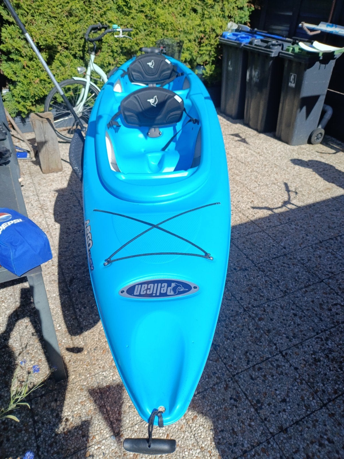 Pelican Argo 136X tweepersoons kajak - ZGAN, Watersport en Boten, Ophalen, Zo goed als nieuw
