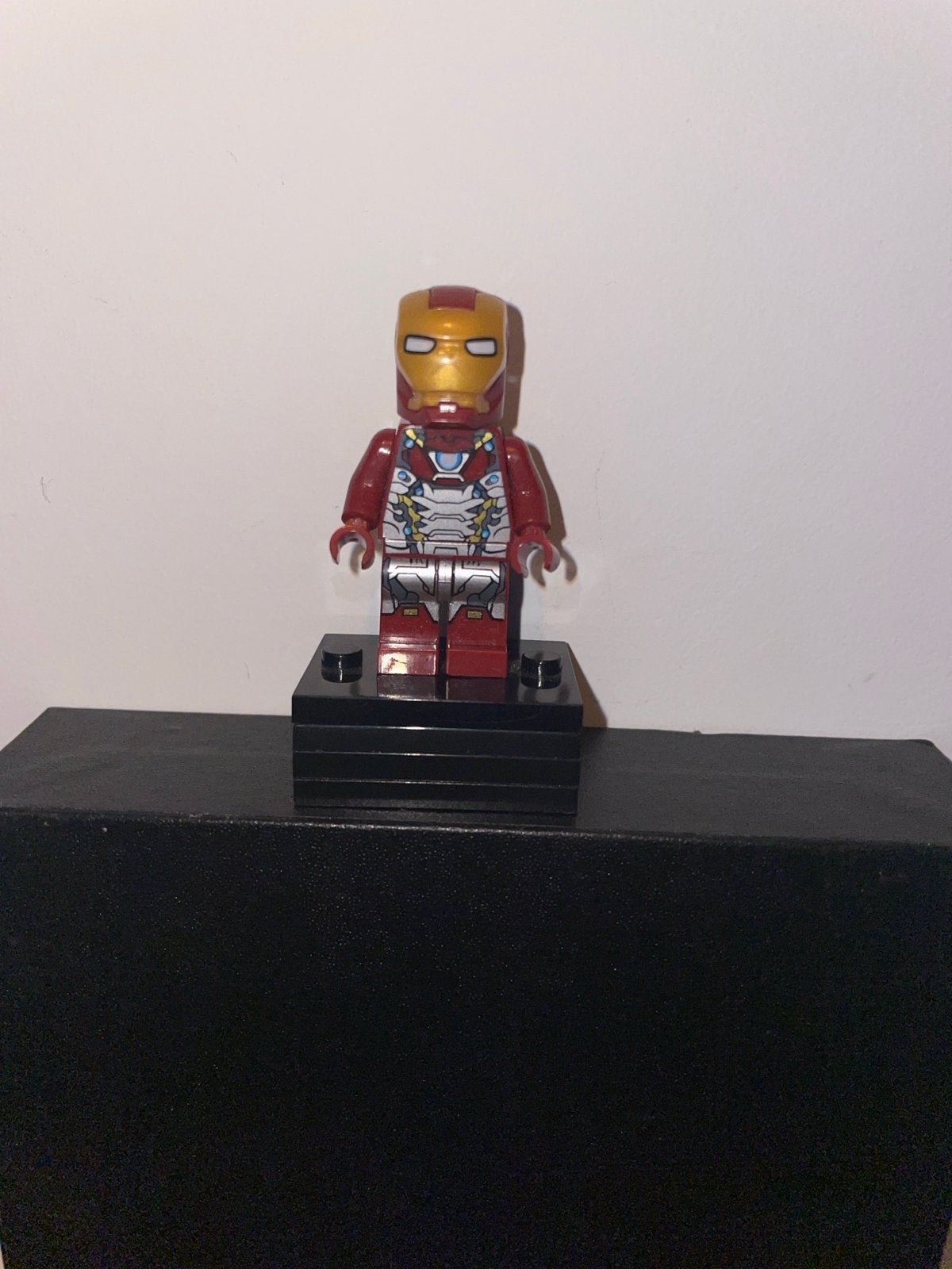 Lego Iron Man Minifiguur - Zo goed als nieuw custom, Ophalen of Verzenden, Zo goed als nieuw, Overige merken
