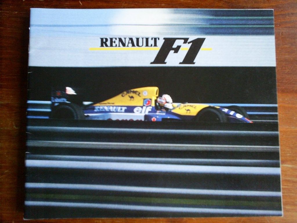 Renault F-1 N. Mansell en R. Patrese Williams Renault, Ophalen of Verzenden, Zo goed als nieuw, Renault